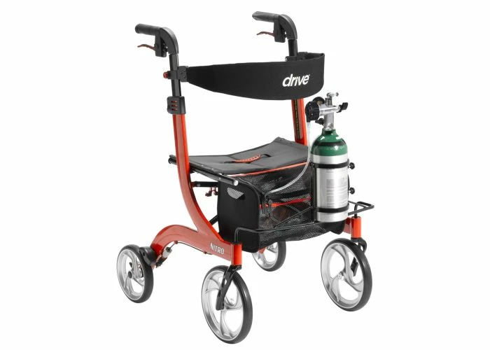 Best Sale β¨ Oxygen Tank Holder For Drive Medical Nitro Series Rollators π - Image 3