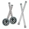 Budget 🎁 Mon Ster 5" Extension Wheel And Leg Combo Pack For Drive Medical Walkers 🤩